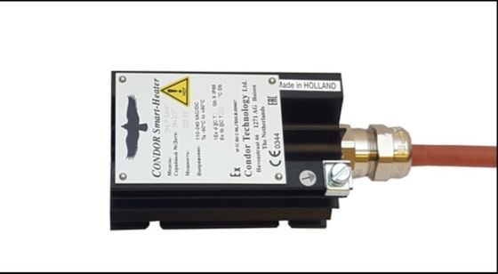 CONDOR SMLP Space Ex Heater ELECTRICAL SMART Ex Heater pour le chauffage des espaces modèle SMLP-(*) A