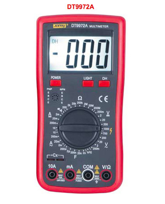 2M 2 multimètre portatif de la tension DT9972A Digital